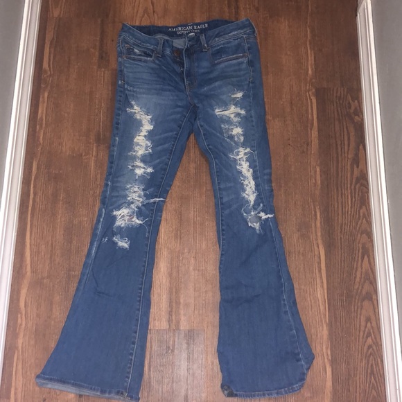 AE boho flare jeans - Picture 5 of 6